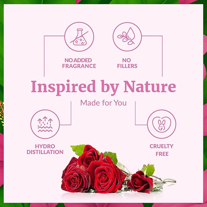 SVA ORGANICS Rose Water 4oz (118 ml) Refreshing Rose Water Spray for Skin Care, Skin Hydration, Bath, Soaps, Haircare & Aromatherapy-BrightBean Baby
