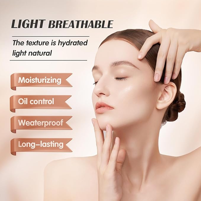 Hydrating Makeup Primer with Hyaluronic Acid, Face Foundation Primer, Base Primer for Shine, Oil Control, Add Moisture, Smooth Texture, Hides Wrinkles for Long-Lasting Makeup, 0.71 FL.OZ-BrightBean Baby