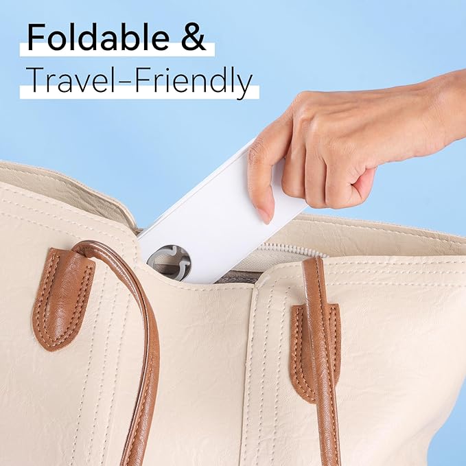 Makartt UV Nail Lamp Stand: Foldable, 360° Adjustable Rotation, Portable, Handsfree, Convenient for Gel Nails Polish Painting Home Salon Manicure-BrightBean Baby