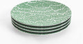 TervisHome Melamine Dinner Plates - Set of 4 | Enchanted Garden Collection | Durable Stoneware-like Quality, Dishwasher Safe, Perfect for Indoor and Outdoor Use