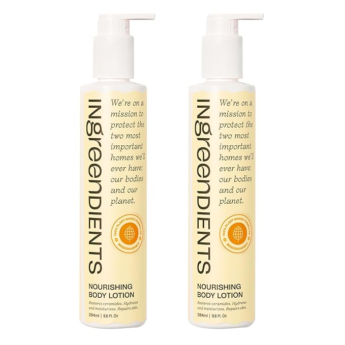 Ceramides Body Lotion (2-Pack) 2x9.6 Fl Oz-BrightBean Baby