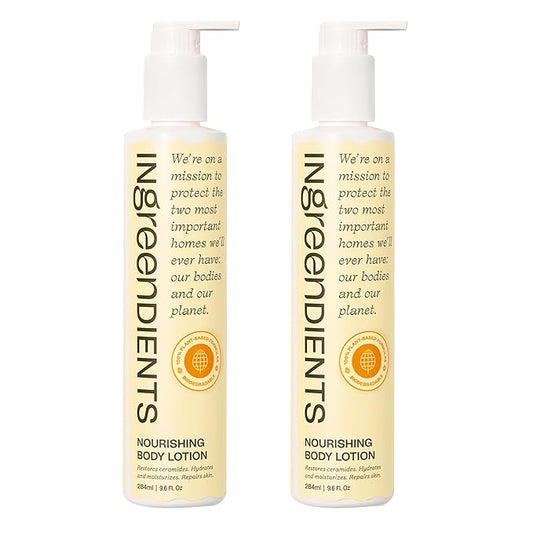 Ceramides Body Lotion (2-Pack) 2x9.6 Fl Oz-BrightBean Baby