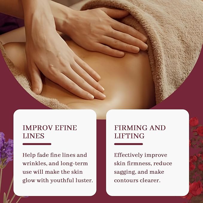 Magic Body Firming Oil, Luxury Body Oil for Crepe Skin, Tightening & Hydrating Body Oil After Shower with Vitamin E and Rosehip, Non-Greasy Body Serum Oil for Thighs, Arms, Chest, 100ML / 3.38 Fl Oz-BrightBean Baby