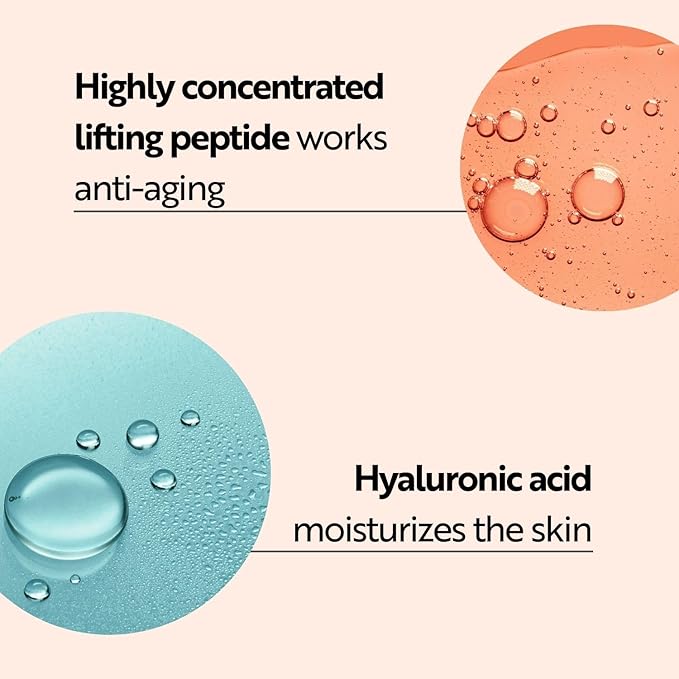 M. Asam MAGIC FINISH Supercharge Serum Foundation Creamy Nude (1.01 Fl Oz) - Moisturizing Make Up & Firming Face Serum In One, Anti-aging CC Cream With Optimal Coverage & Hyaluronic Acid-BrightBean Baby