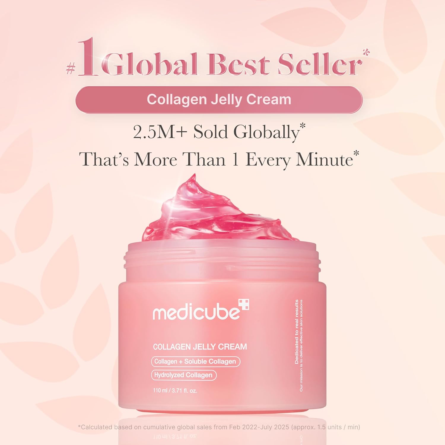 medicube Pink Skincare Set for Glass Glow Skin: Age-R Booster Pro Pink | 6-in-1 Real Glass Glow Beauty Massager and Collagen Jelly Cream- Niacinamide & Freeze-Dried Hydrolyzed Collagen 110ml-BrightBean Baby