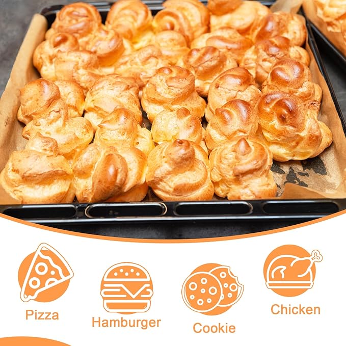 200 Pcs 7.87x7.87 Inch Unbleached Precut Parchment Paper Baking Sheets – Non-Stick Baking Paper for Oven, Air Fryer, Grilling & Steaming, Heat Resistant Up to 450°F
