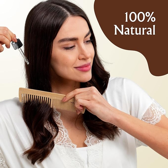 BodyJ4You Organic Castor Oil for Hair Growth: Natural Eyelashes Serum for Lashes and Eyebrows - Glass Bottle 1 Fl Oz-BrightBean Baby