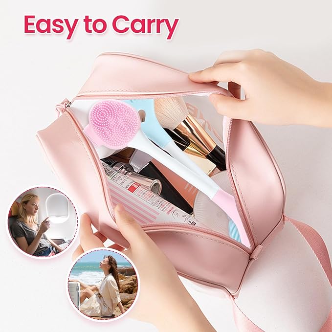 2 Packs Silicone Face Scrubber Exfoliator, Face Mask Brush Applicator, Facial Cleansing Brush, Pore Cleaning Brush, Pore Scrubber for Face-BrightBean Baby