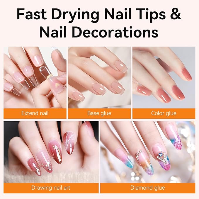 Makartt Handheld UV Nail Lamp with Painless Mode: Portable Flash Cure Lamp for Fast Curing Gel Polish Nails Tips & Glue Rechargeable USB Nail Art Light with LCD 3 Timer for Home Salon Use-BrightBean Baby