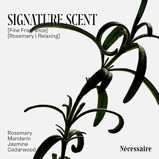 Nécessaire Rosemary Shampoo With Pump | Multi-Protien Strengthening Conditioner For Thinning Hair. For Women + Men. Good For All Hair Types/Textures. Color-Safe. 500 ml / 16.9 oz-BrightBean Baby