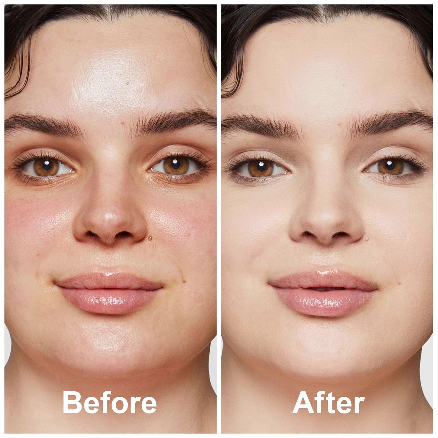 Mineral Setting Powder, SPF 35, Sunscreen White Face Loose Blurring FinishingPowder, Sheer Coverage, Weightless and Oil Control, Extend Base Makeup (#03 White Setting Makeup)-BrightBean Baby