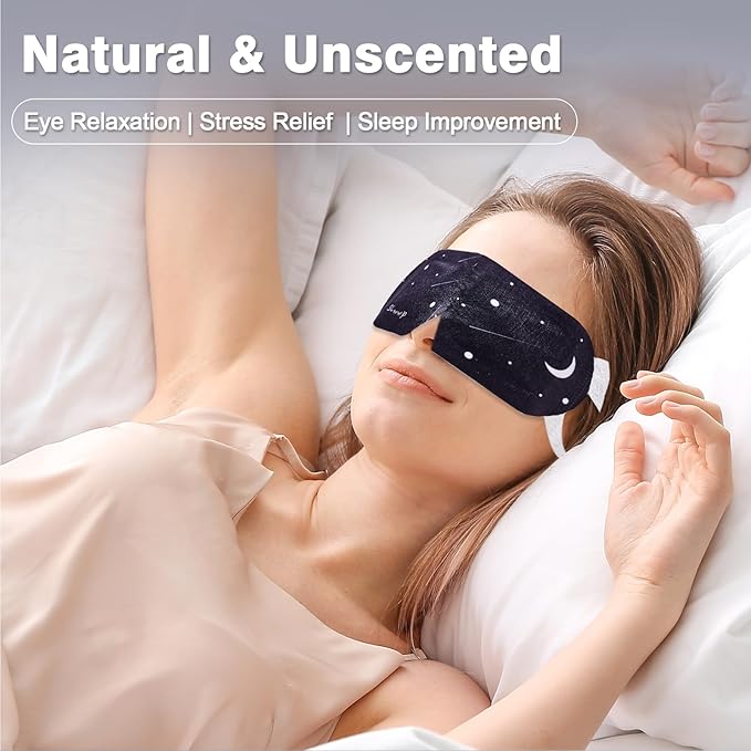 30PCS Steam Eye Mask, Unscented, Travel Bag, Self-Heating Eye Mask, Eye SPA Mask, Relieve Eye Strain Fatique, Dark Circles,Puffiness-Barbie Pink(30pcs)…-BrightBean Baby