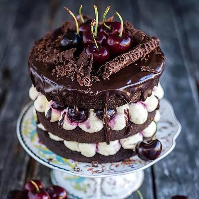 4 Inch Cake Pan Set of 8, Anodized Aluminum Round Cake Pans with 100 Pcs Parchment Paper Tins Baking Pan for Cheese Cake, Pizza, Quiche, Non Toxic, Leakproof, Easy Pop Out