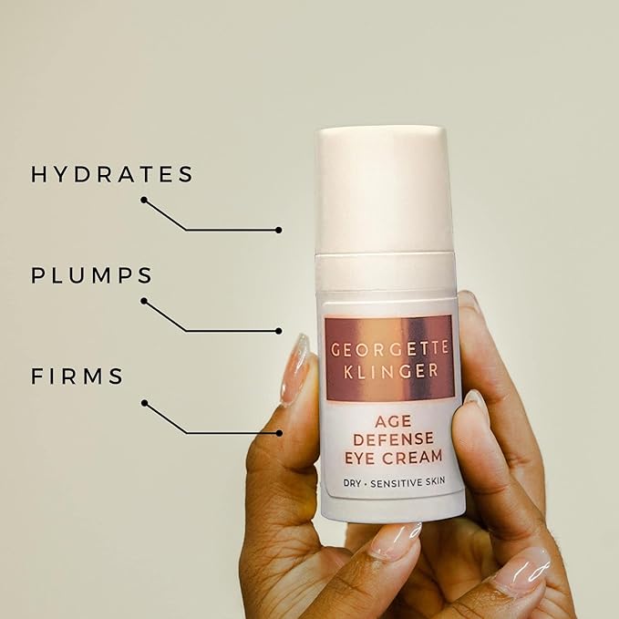 Georgette Klinger Age Defense Eye Cream – Rich Eye Balm: Lifts and Firms for Youthful Appearance, With 5 Botanical Oils to Hydrate while Diminishing Fine Lines and Wrinkles – 1/2 oz-BrightBean Baby