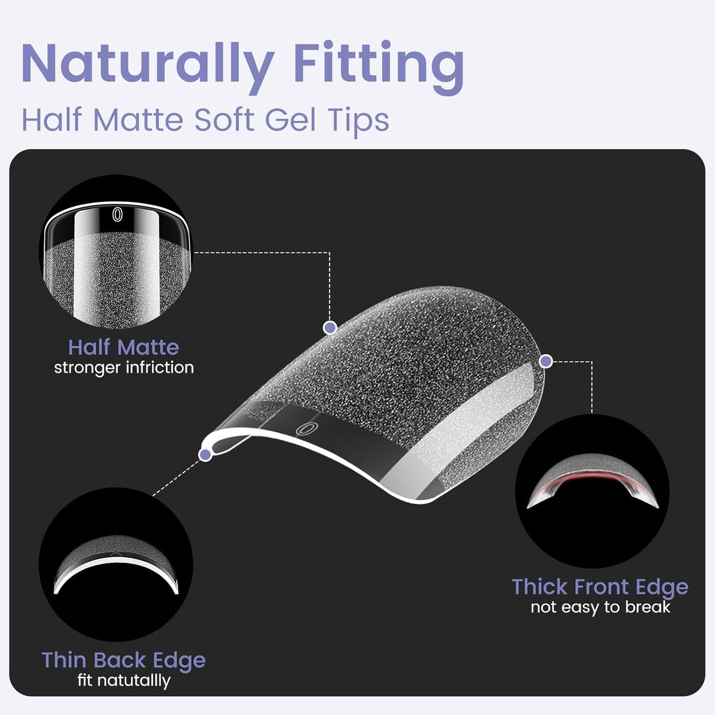 Extra Short Nail Tips Square: 240PCS Pre-shaped Gel Nails Tips Short Square Nail Tips, 12 Sizes Clear Full Cover False Fake Press on Nails for Nail Extensions DIY Home Salon for Women-BrightBean Baby