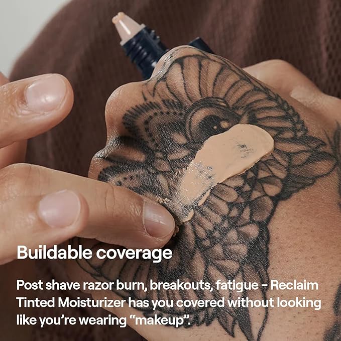 APOSTLE Reclaim Tinted Moisturizer for Men (4 Westmoreland) - Niacinamide, Vitamin E, Squalane, Hyaluronic Acid, Tinted Face Moisturizer For Men. Hydrates, Evens Skin Tone, 1 Fl. Oz.-BrightBean Baby