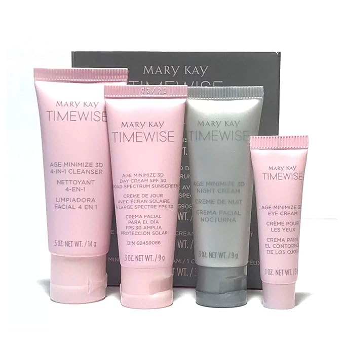 Mary Kay TimeWise Age Minimize Ultimate 3D Miracle Gift Set - Combination Oily Skin-BrightBean Baby