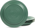Stone Lain Orbit 4-Piece Salad Plate Set Stoneware, Green