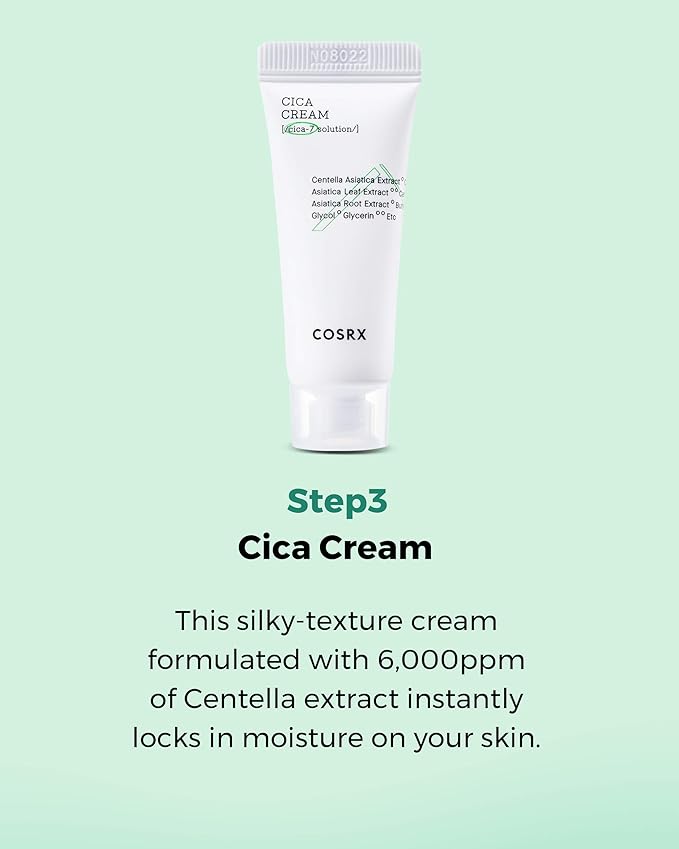 COSRX CICA Relief Kit | Toner, Serum, Cream with Centella Asiatica | Sensitive Skin, Soothing, Moisturizing | Travel Size Set, Gift Set, Korean Skincare, Not Tested on Animals, Paraben Free-BrightBean Baby