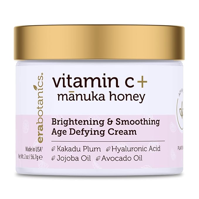 Advanced Vitamin C Face Cream - Brightening & Nourishing with Jojoba Oil, Kakadu Plum for Fine Lines, Wrinkles-BrightBean Baby