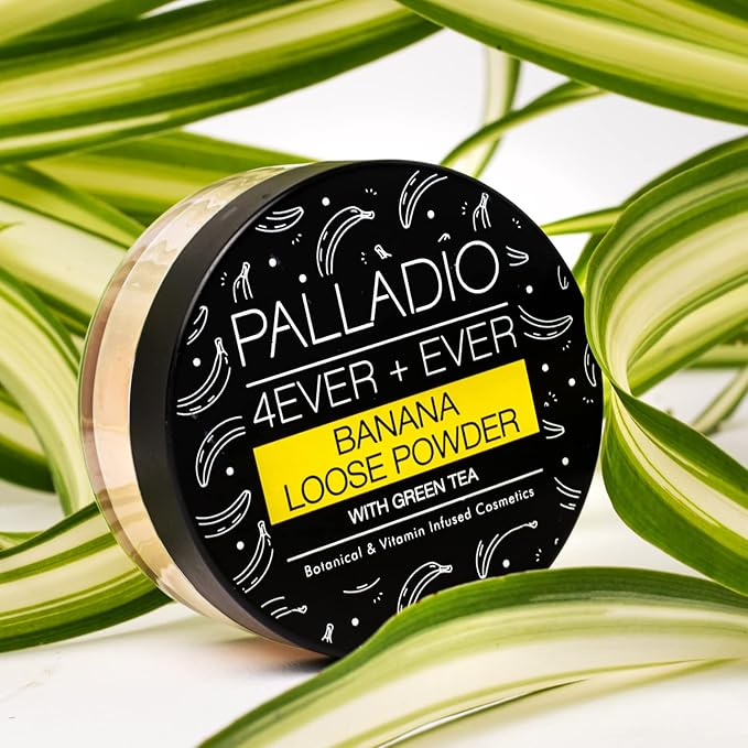 Palladio 4 Ever+Ever Mattifying Loose Setting Powder (Banana Powder)-BrightBean Baby