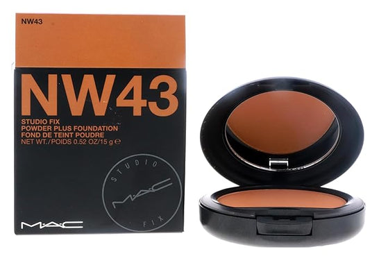 Mac Studio Fix Powder Plus Foundation Nw43 15gm/0.52 Oz-BrightBean Baby