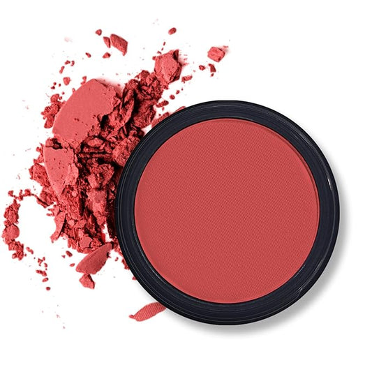 Erinde Single Red Matte Eyeshadow Palette, High Pigmented Eye Shadow Powder, Long Lasting, Ultra-Blendable, Intense Color