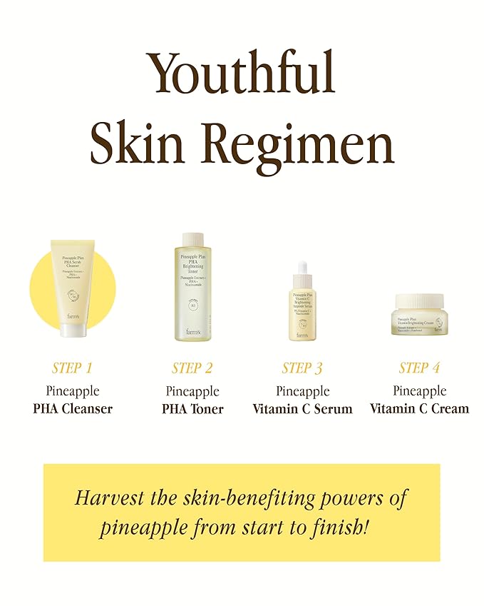 Farm Rx Pineapple Plus PHA Scrub Cleanser (6.7fl oz) - Gently Exfoliating Face Wash for Smooth, Bright Skin. Korean Skin Care. PHA, Niacinamide, Panthenol.-BrightBean Baby