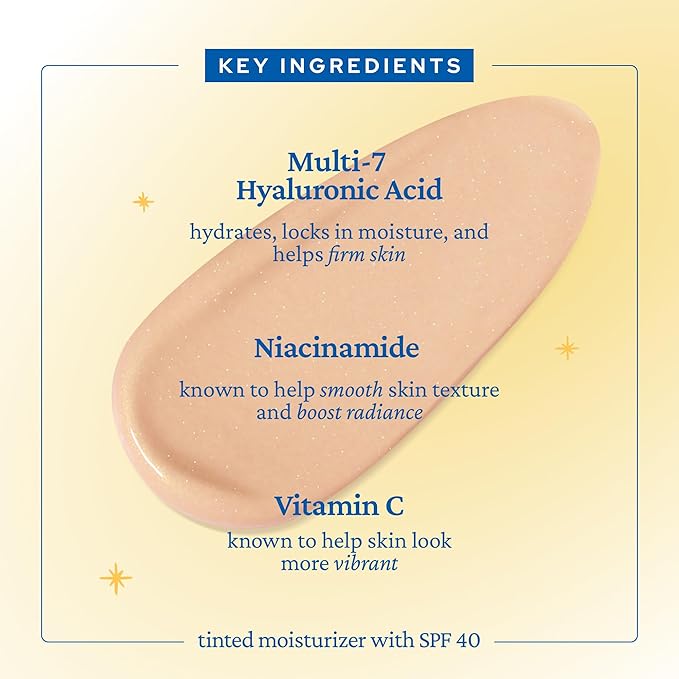 belif Dew Guard Vitamin C Glow Tint SPF 40 - Niacinamide, Hyaluronic Acid, Glow Booster + Serum + UVA/UVB Protection, Korean Tinted Mositurizer, 1.69 fl. oz-BrightBean Baby