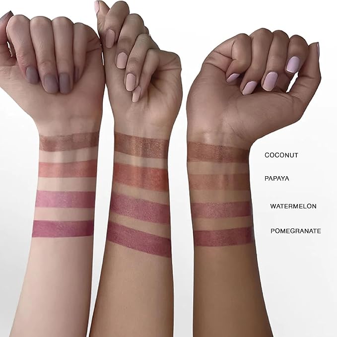 Ciaté London Dewy Blush Glossy Cheek Tint, Brightening Yuzu Extract, Detoxing Dragon Fruit Extract, Refreshing Fruit Scent, Coconut - 1-BrightBean Baby