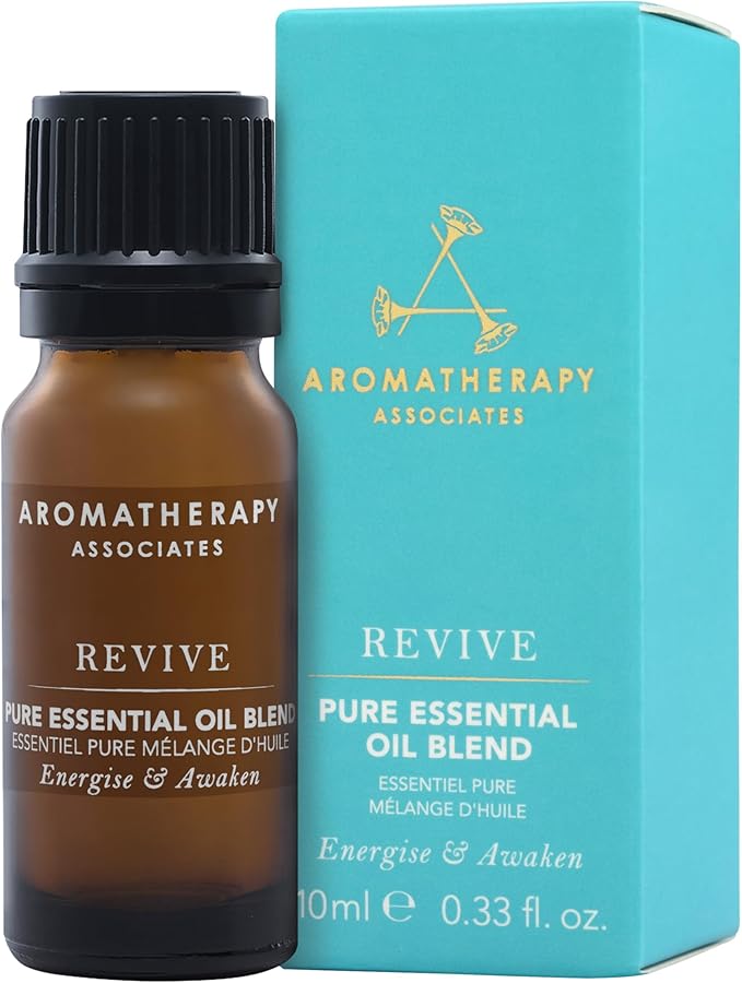 Aromatherapy Associates Revive Pure Essential Oil Blend. Premium Undiluted Blend to Feel Energized. Hand-Crafted with Grapefruit, Bergamot and Neroli (0.33 fl oz)-BrightBean Baby