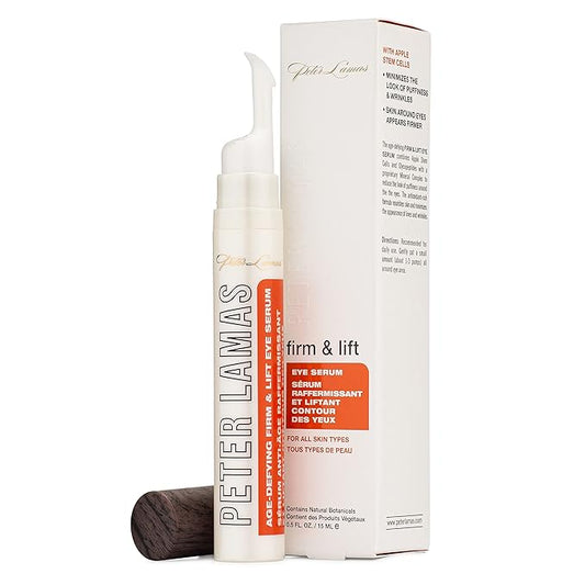 Peter Lamas Firm and Lift Age Defying Eye Serum for Puffiness and Bags | Helps Reduce Dark Circles, Cools and Smooths Under Eye Bags and Fine Lines, Boosts Collagen | Vegan, Paraben and Sulfate-Free-BrightBean Baby