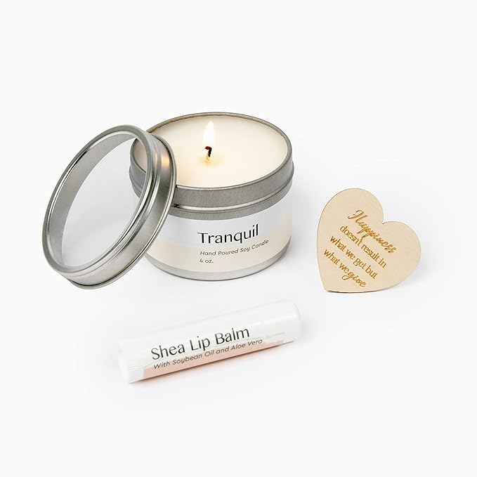 Dear Ava Spa Gifts for Women | Organic Self Care luxury Anti Stress Relaxing Bath and Body Kit Set Basket Box for Her with Heartfelt Card | Premium Spa Gift for Best Mom-BrightBean Baby