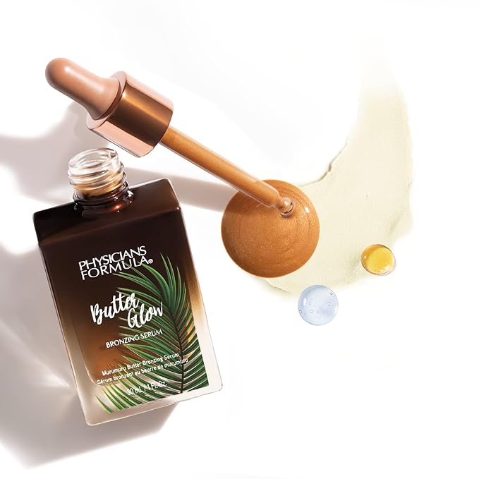 Physicians Formula Butter Glow Bronzing Serum, Innovative & Nourishing Skincare Bronzing Drops for Radiant, Natural Sunkissed Complexion - Sunkissed Glow-BrightBean Baby