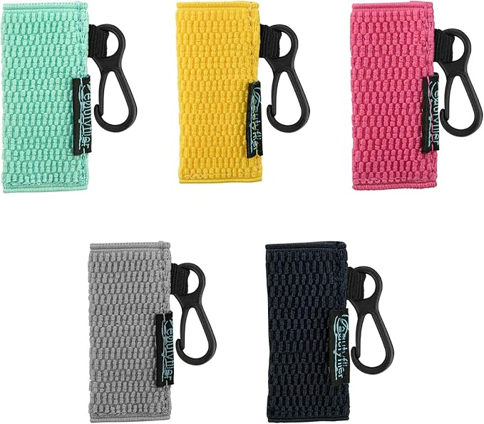 Beautyflier Cute Elastic Lip Balm Holder Keychain, Lipstick Sleeve Chapstick Sleeve Holder for Burts Bees Chapstick-BrightBean Baby