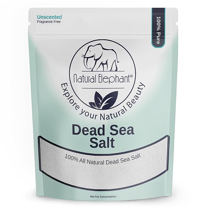 Natural Elephant Dead Sea Bath Salt |19 Pounds Bulk Bag | 100% Natural and Pure| Fine Grain | Perfect for Bathing and Soothing Soaks-BrightBean Baby