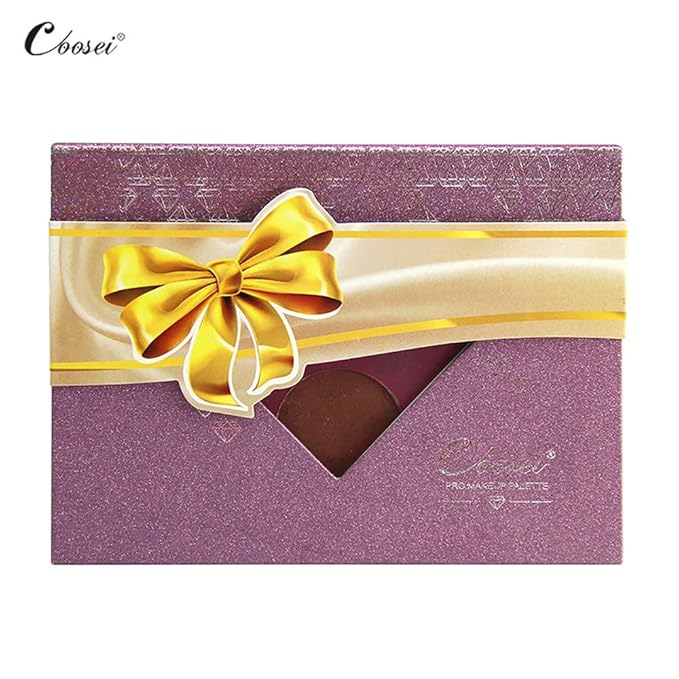 Medium-Sized Magnetic Makeup Palette with Diamond-Shaped Transparent Window-BrightBean Baby