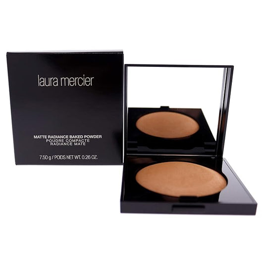 Laura Mercier Matte Radiance Bronze 02 Baked Powder for Women, 0.26 Ounce-BrightBean Baby
