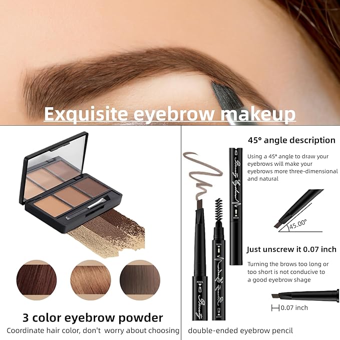 Travel Makeup Kit,Girl Makeup Kit for Girls Ages 8-12,Kids Makeup Sets for Girls 5-8,Makeup Kit for Girls,Makeup Sets For Women Full Kit,Makeup Set for Kids,Suitable for Beginners,Teens-BrightBean Baby