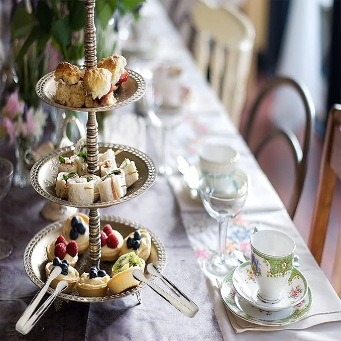 12PCS Ice Tongs Mini Sugar Tongs 4.25Inch Stainless Steel Small Serving Tong, Small Kitchen Tong for Appetizers,Tea Party, Coffee Bar, Desserts (Silver-12pcs)