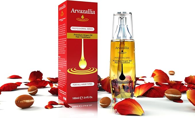 Arvazallia Argan Oil for Hair Treatment Leave in Treatment & Conditioner-BrightBean Baby