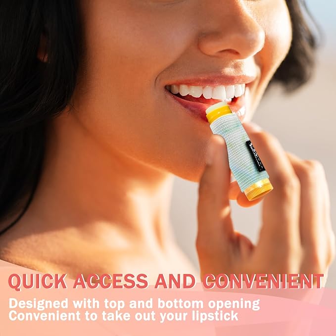 WK IEASON Lip Balm Holder Keychain Bulk Chapstick Holder Key chain-BrightBean Baby