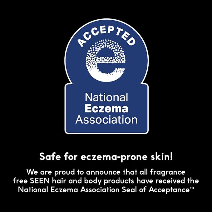 SEEN Shampoo Eco-Refill, Fragrance Free - Non-Comedogenic & Sulfate-Free Hair Shampoo- Dermatologist-Developed - Safe for Sensitive, Eczema & Acne Prone Skin-BrightBean Baby