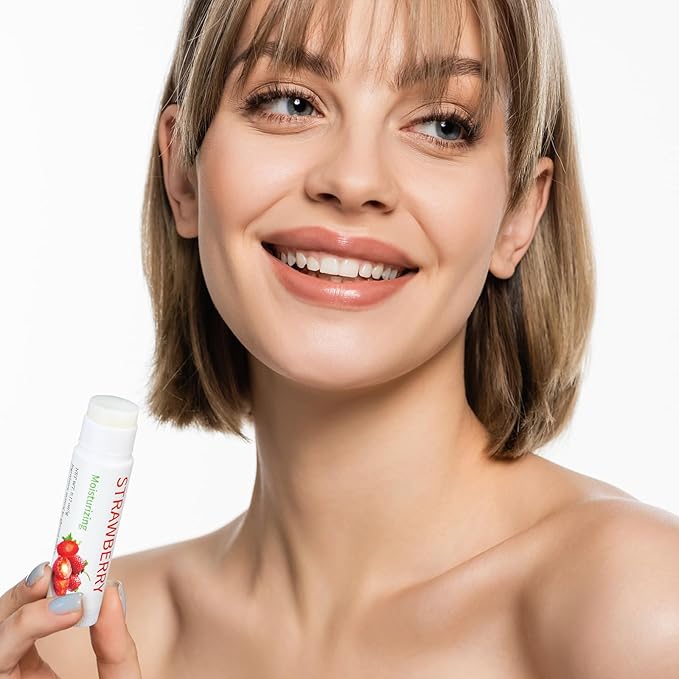 50 Pcs Fruit Flavors Lip Balm Gifts Bulk Small Thank You Gifts for Coworkers Guests Staff Customers Women Adults Wedding Bridal Baby Shower Favors Supplies Souvenirs-BrightBean Baby