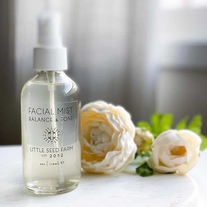 Little Seed Farm Balancing Facial Mist & Toner – Witch Hazel Toner & Pore Minimizer, Net Wt. 4 fl oz | 118ml-BrightBean Baby