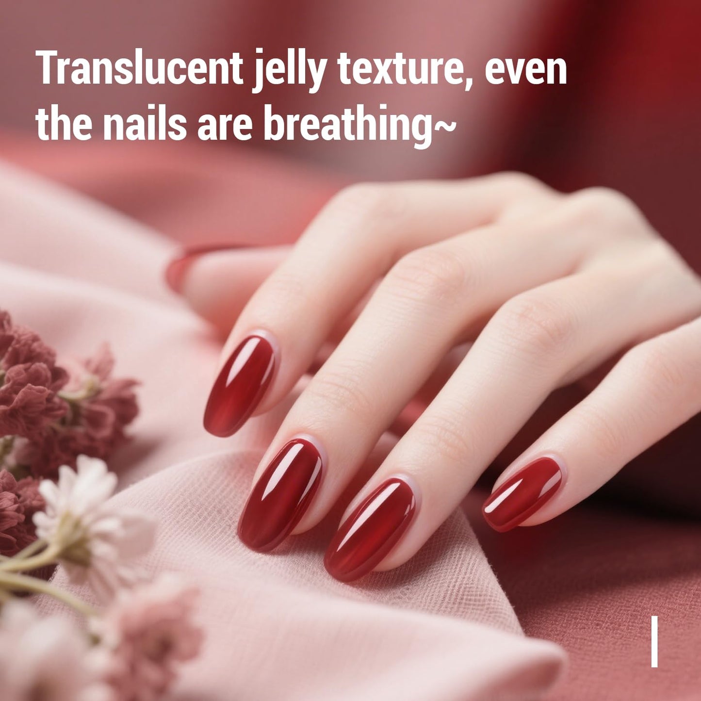 JODSONE 12PCS Gel Nail Polish Set 10 Translucent Jelly Colors Natural, Elegant & Long Lasting For Home & Salon Use-BrightBean Baby