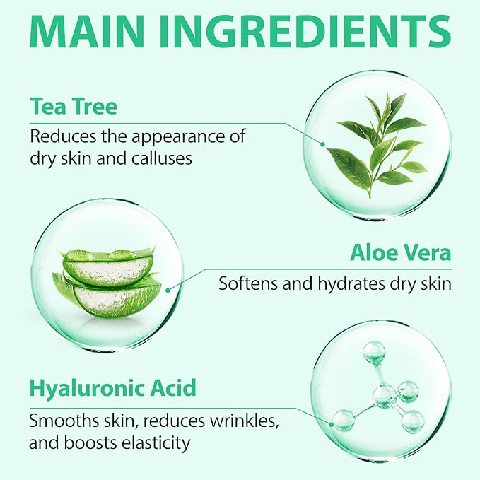 J&H Jasmine&Hyacinth 40% Urea Cream with 2% Salicylic Acid, Aloe, Feet/Heel Cream Moisturizer for Dry Cracked Heel, Knees, Elbows, Hands, Callus Remover, Intensive Hydrating Treatment-5.3 OZ/150 G-BrightBean Baby