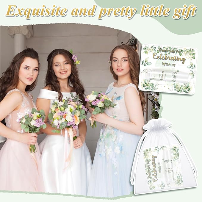 24 Set Thank You Gift Lip Balm Bulk Baby Shower Party Gifts Favors Lip Balms for Guests Bridal Shower Favor Girls Boys Gender Reveal Favors Souvenirs Party Supplies Thank You Gifts for Wedding-BrightBean Baby