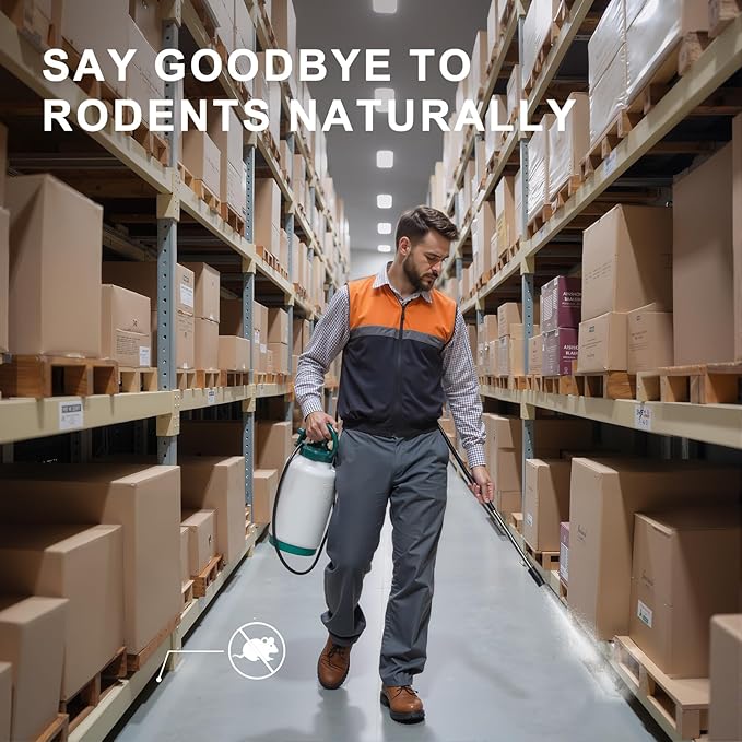 HIQILI Peppermint Essential Oil 16 oz 100% Pure Natural Aromatic Oil for Freshening Air, Hair Care, DIY Soap, SPA & Home Use-BrightBean Baby