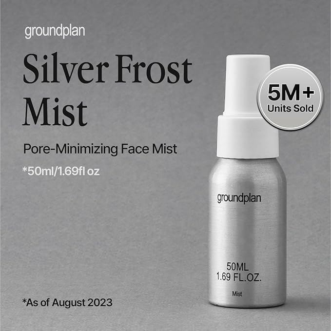 Silver Frost Mist - Facial Barrier Toner Spray with 80% Witch Hazel Water, Cica for Skin Barrier Repair, Recovery for Sensitive Skin, Dewy Hydration, Korean Skin Care (1.69 fl oz)-BrightBean Baby
